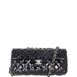Chanel East West Flap Bag Patent