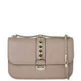 Valentino Glam Lock Medium Shoulder Bag