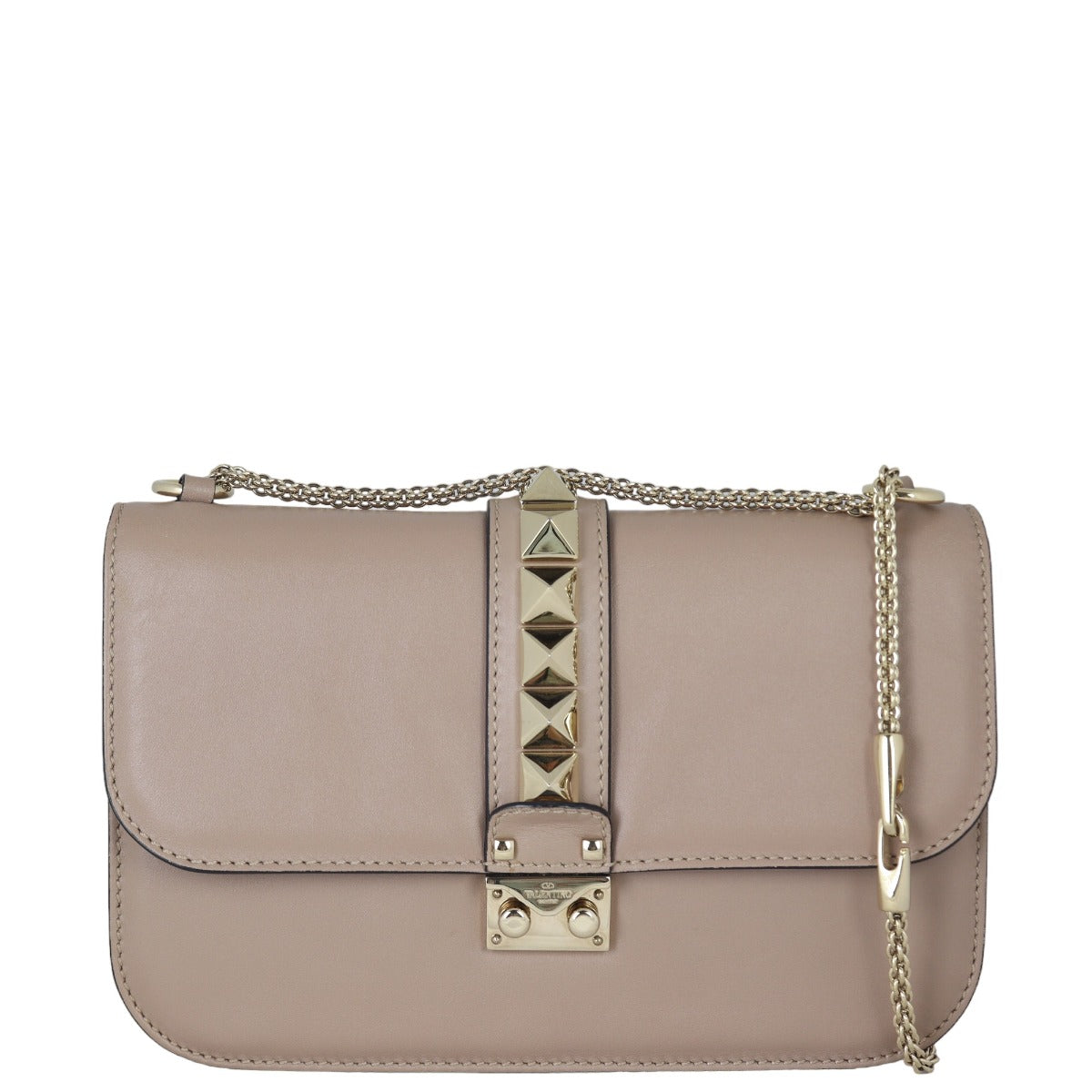 Valentino Glam Lock Medium Shoulder Bag