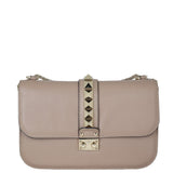 Valentino Glam Lock Medium Shoulder Bag