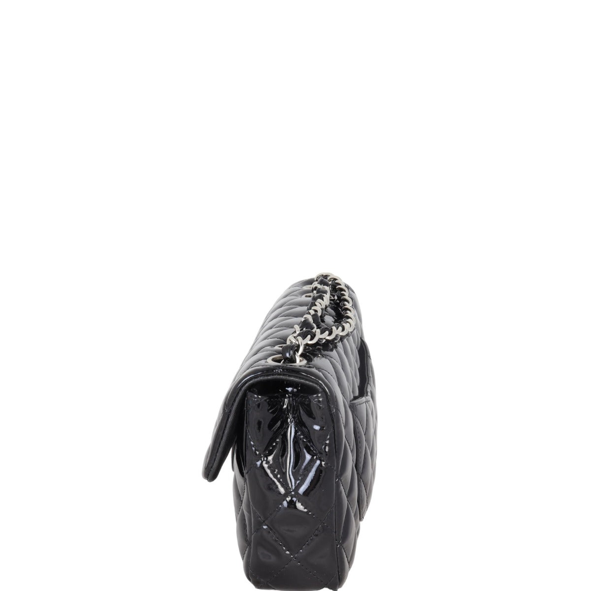 Chanel East West Flap Bag Patent