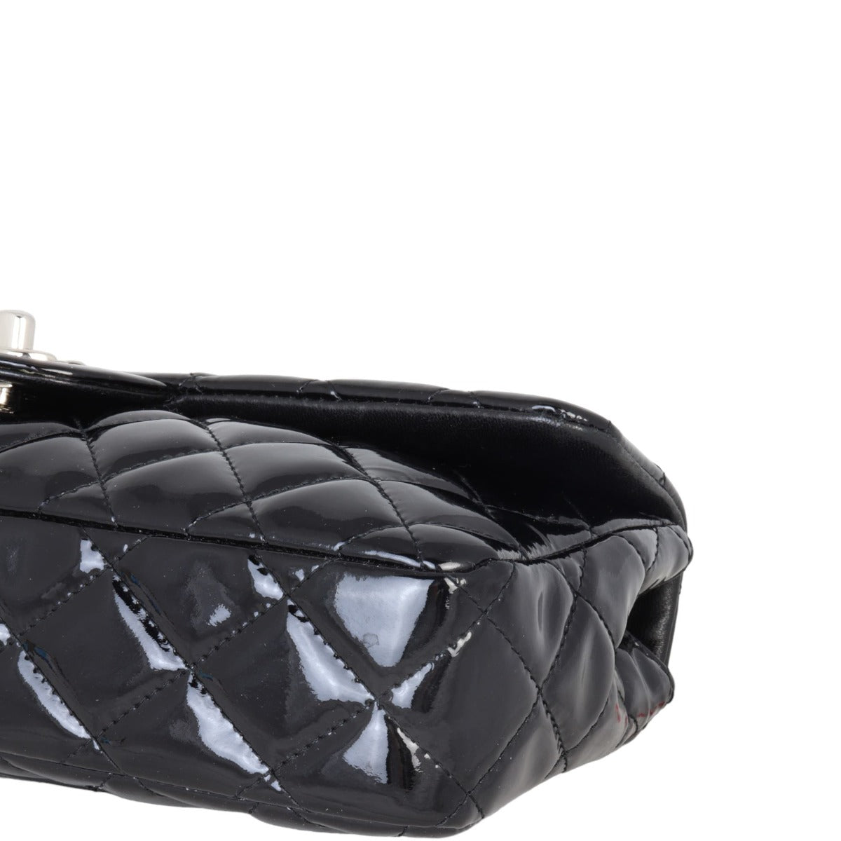 Chanel East West Flap Bag Patent