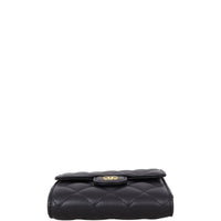 Chanel Classic Compact Wallet | Black