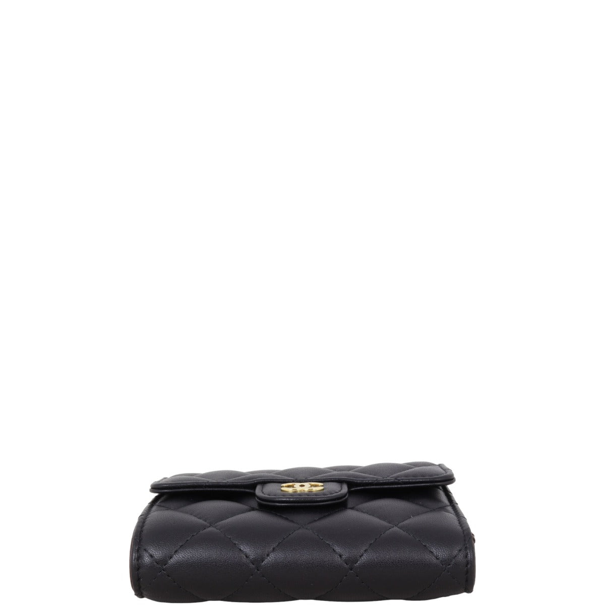 Chanel Classic Compact Wallet | Black