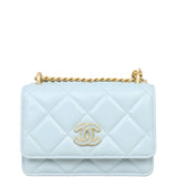 Chanel Enamel Mini Wallet on Chain
