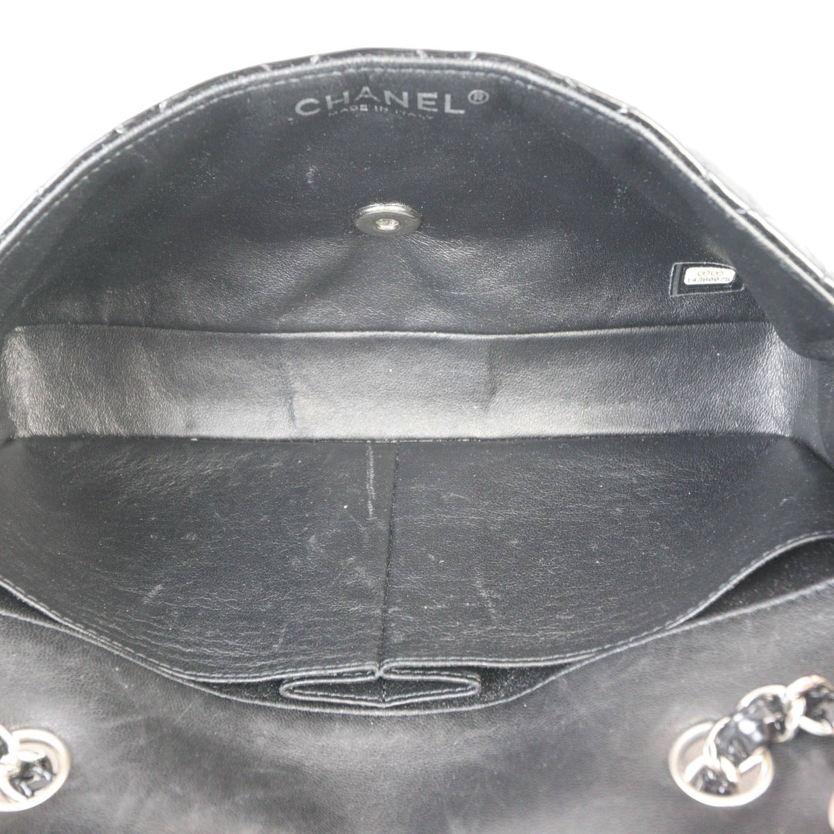 Chanel East West Flap Bag Patent