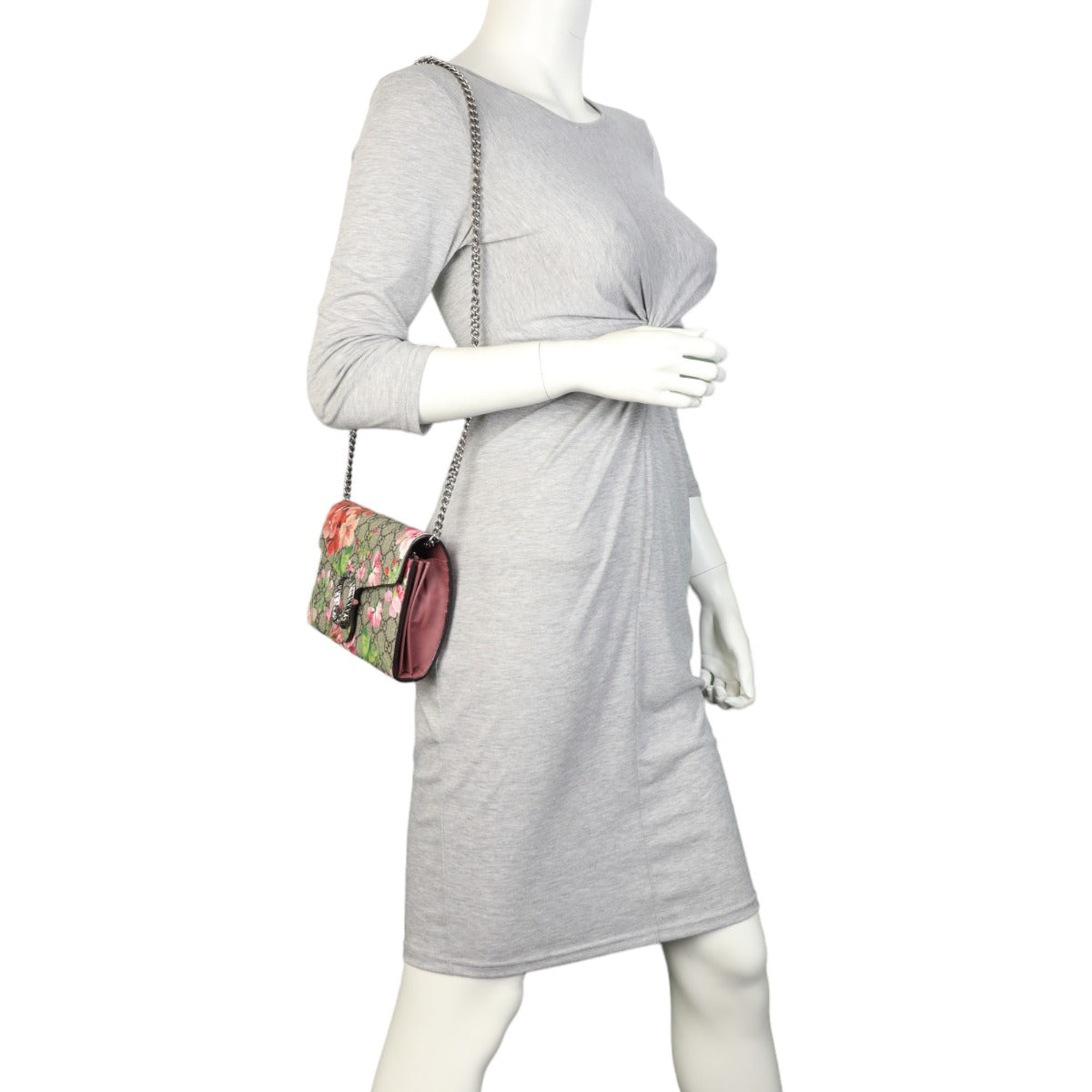 Gucci Dionysus GG Blooms Chain Wallet