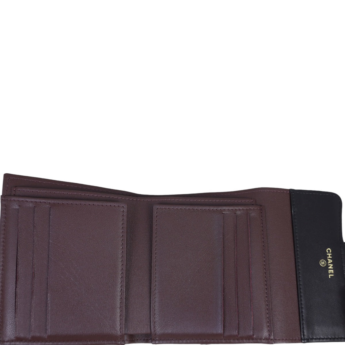 Chanel Classic Compact Wallet | Black