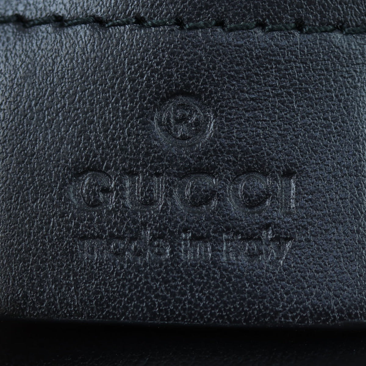 Gucci GG Marmont Matelasse Small Shoulder Bag Interior Stamp