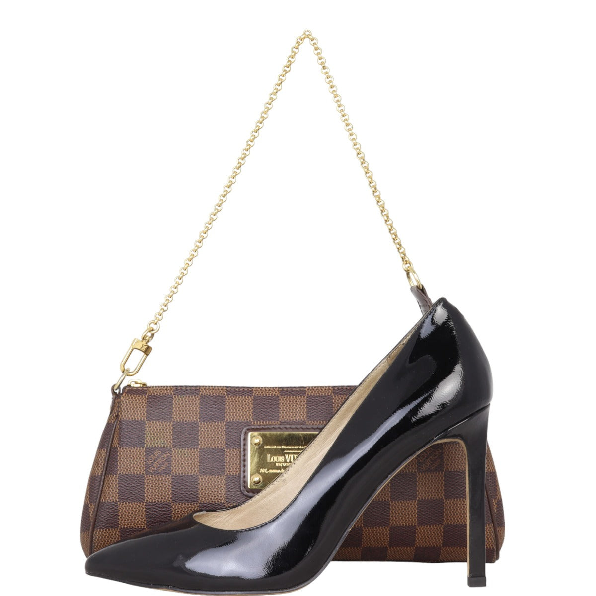 Louis Vuitton Eva Pochette Damier Ebene