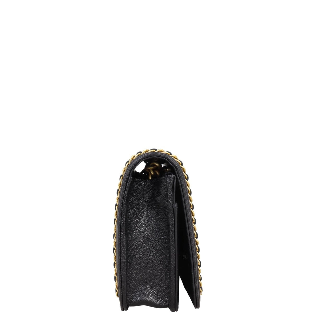 Chanel Chain Around Boy Wallet on Chain | Black