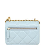 Chanel Enamel Mini Wallet on Chain