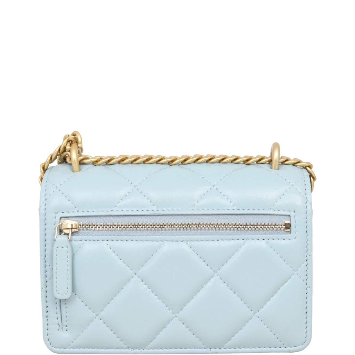 Chanel Enamel Mini Wallet on Chain