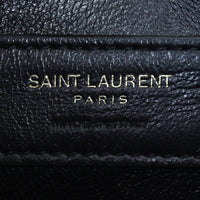 Saint Laurent Monogram Mix Matelasse Envelope Chain Bag  Suede Medium Interior Stamp