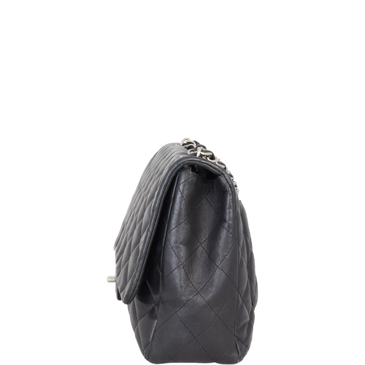 Chanel Classic Single Flap Jumbo | Black Lambskin