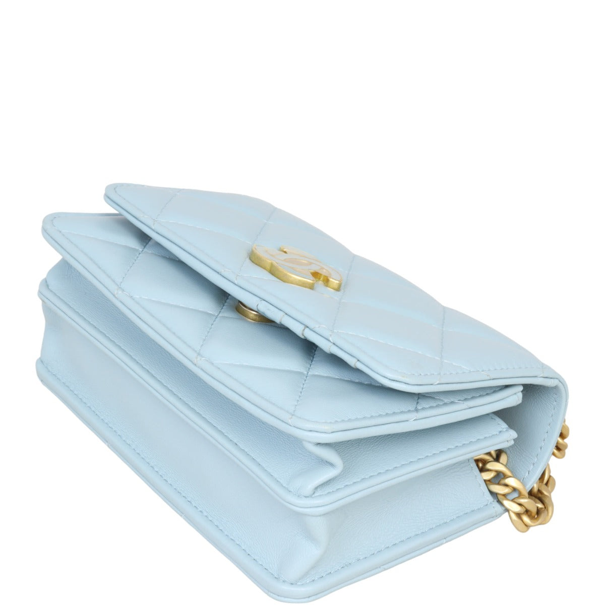 Chanel Enamel Mini Wallet on Chain