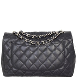 Chanel Classic Single Flap Jumbo | Black Lambskin