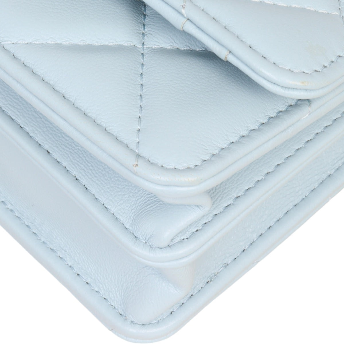 Chanel Enamel Mini Wallet on Chain