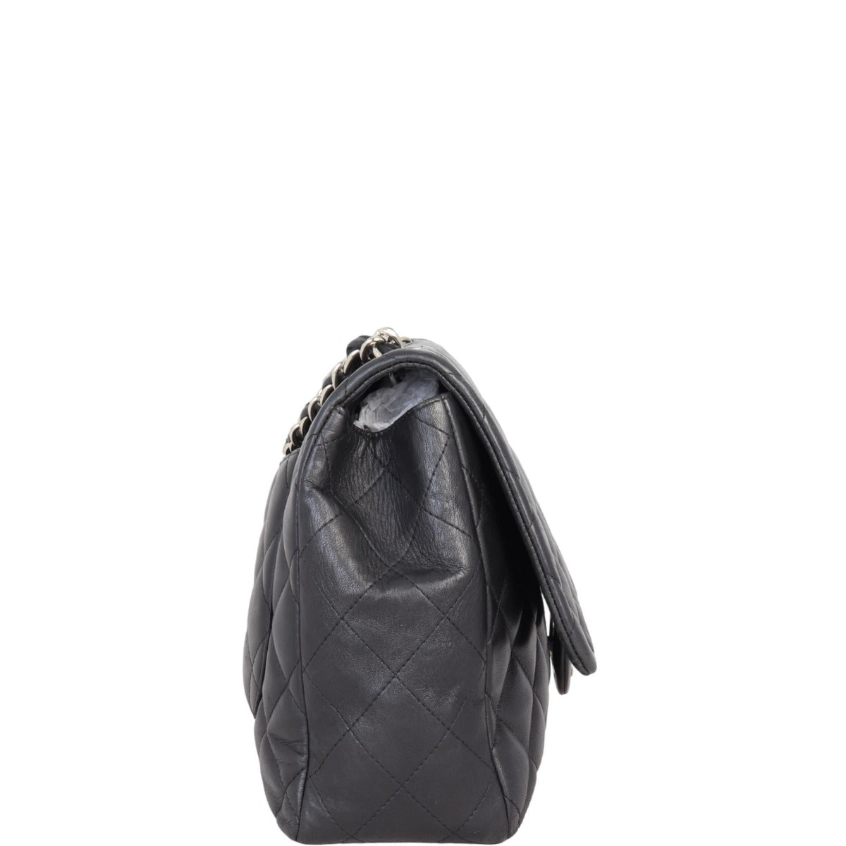 Chanel Classic Single Flap Jumbo | Black Lambskin