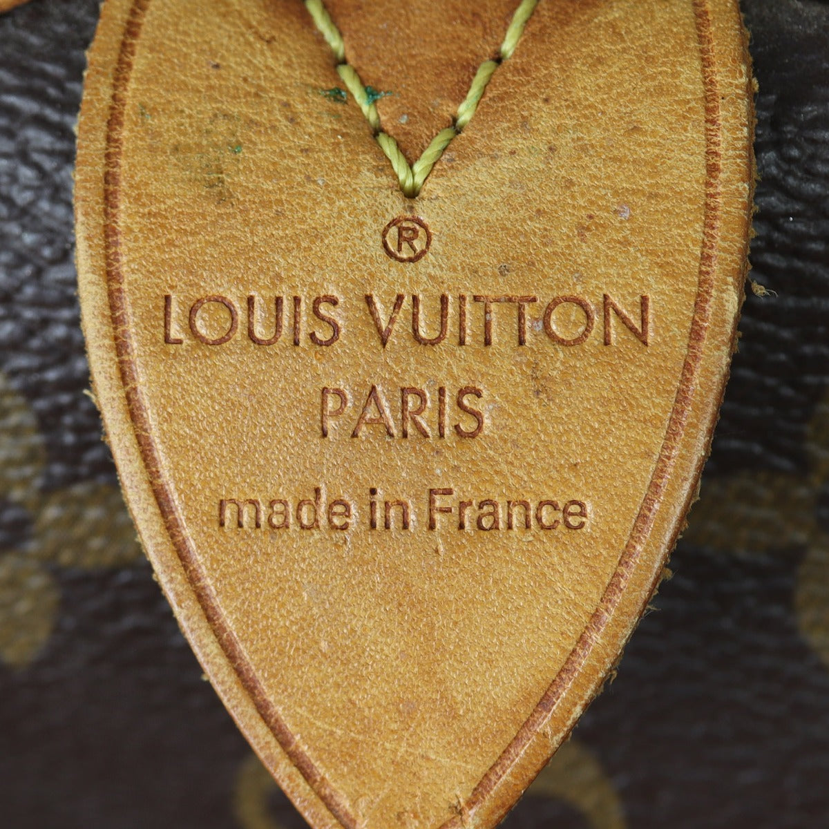 Louis Vuitton Speedy 35 Monogram Interior Stamp