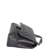 Chanel Classic Single Flap Jumbo | Black Lambskin