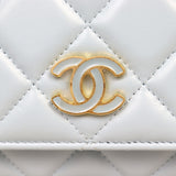 Chanel Enamel Mini Wallet on Chain