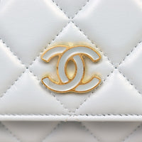 Chanel Enamel Mini Wallet on Chain