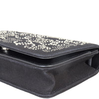 Chanel Paris-Shanghai Wallet on Chain Studded Canvas