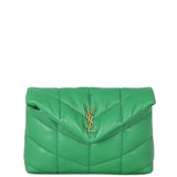 Saint Laurent Puffer Pouch