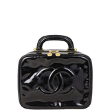 Chanel Timeless Double Zip Vanity Case Patent