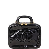 Chanel Timeless Double Zip Vanity Case Patent