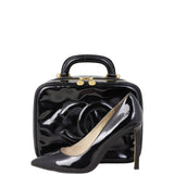Chanel Timeless Double Zip Vanity Case Patent