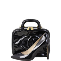 Chanel Timeless Double Zip Vanity Case Patent