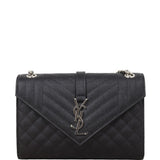 Saint Laurent Monogram Mix Matelasse Envelope Chain Bag Medium