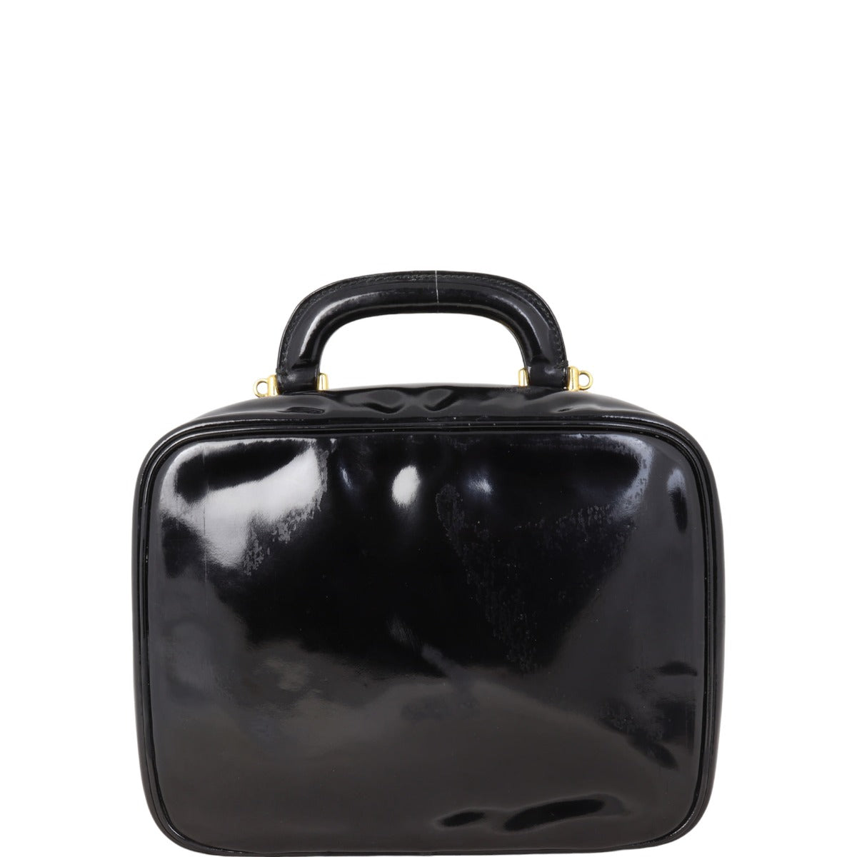 Chanel Timeless Double Zip Vanity Case Patent