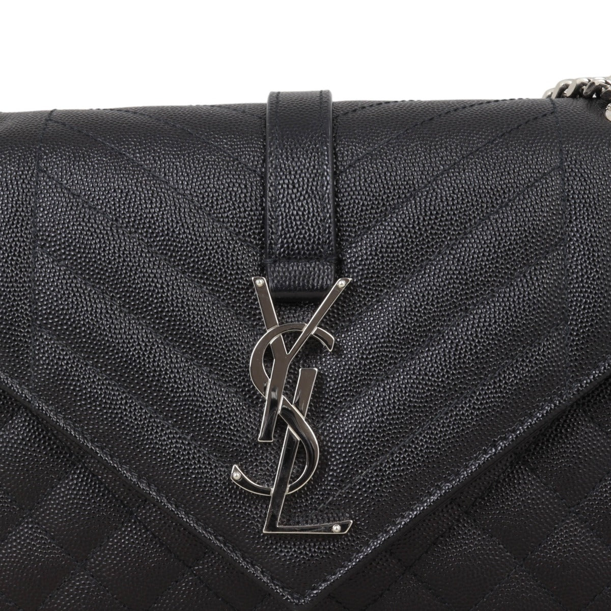 Saint Laurent Monogram Mix Matelasse Envelope Chain Bag Medium
