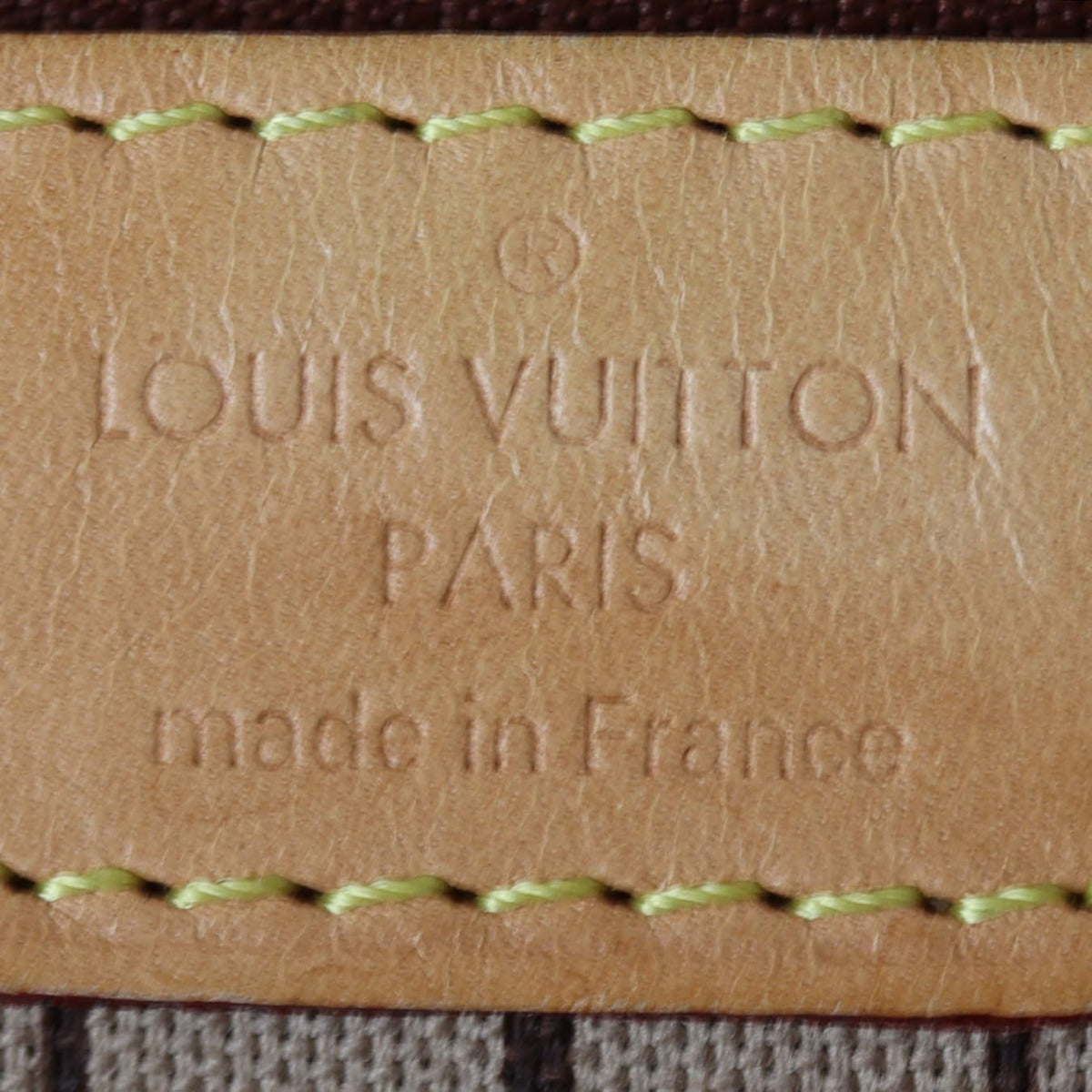 Louis Vuitton Neverfull MM Monogram Interior Stamp