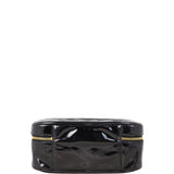 Chanel Timeless Double Zip Vanity Case Patent