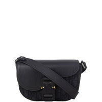 Dior Saddle Mini Messenger Flap Bag Oblique