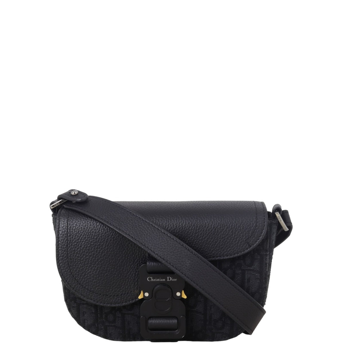 Dior Saddle Mini Messenger Flap Bag Oblique
