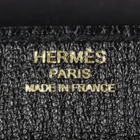 Hermes Verrou Chevre Mysore Clutch Interior Stamp