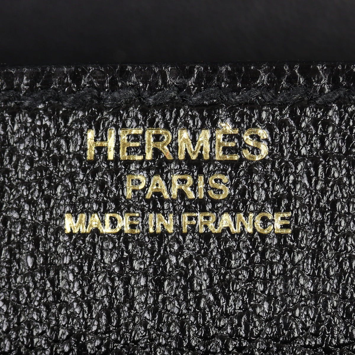 Hermes Verrou Chevre Mysore Clutch Interior Stamp