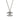 Chanel CC Crystal Pendant Necklace | Silver