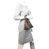 Louis Vuitton Alma BB Damier Ebene |  Detachable Clochette