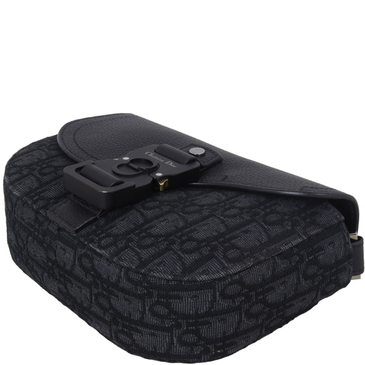 Dior Saddle Mini Messenger Flap Bag Oblique