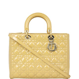 Dior Lady Dior Large Patent