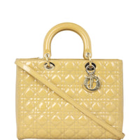 Dior Lady Dior Large Patent