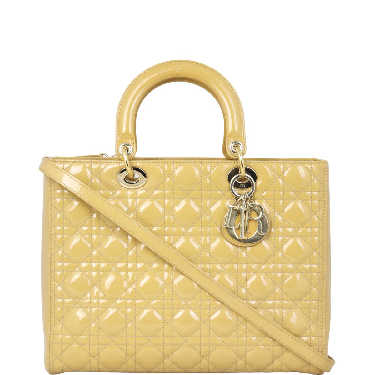 Dior Lady Dior Large Patent