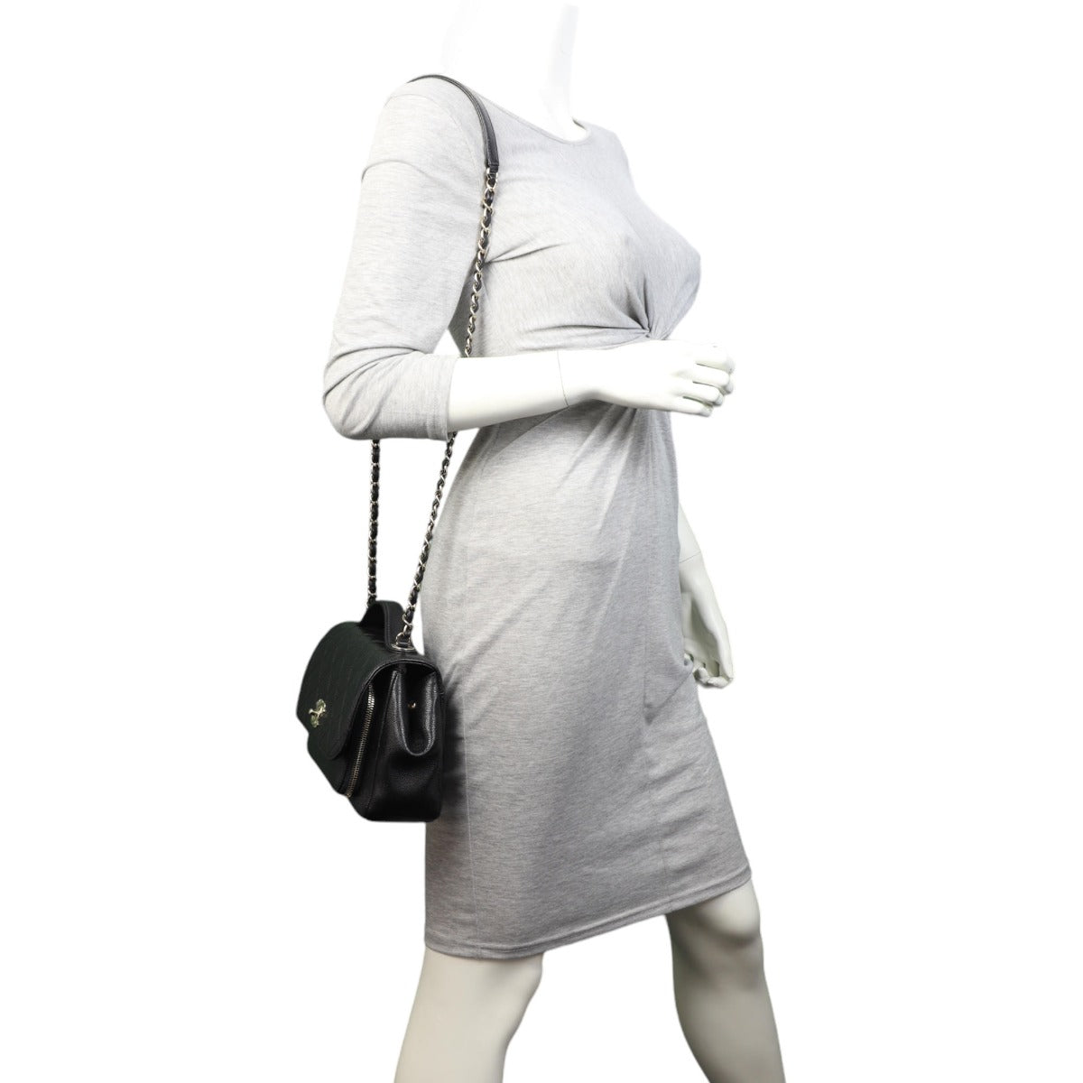 Chanel Business Affinity Small Flap Bag | Black Caviar