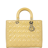 Dior Lady Dior Large Patent